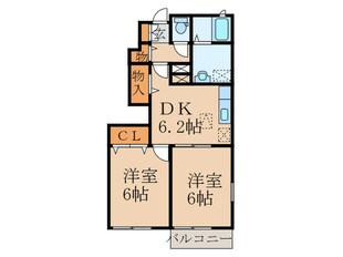 エクセレント ハウス・Ｋ Ｃの物件間取画像